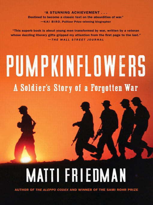 Title details for Pumpkinflowers by Matti Friedman - Available